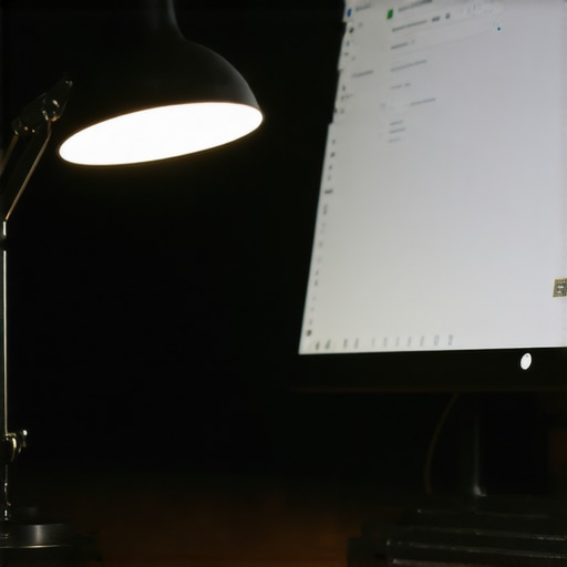 Why Your Desk Lamp Is Causing Screen Glare and How to Fix It