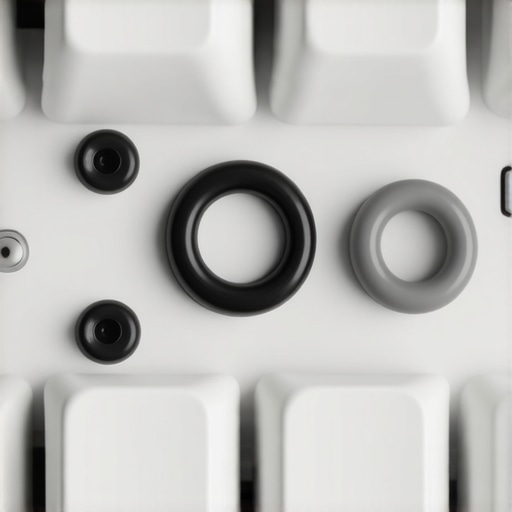 How to Silence Your Mechanical Keyboard with Only a Few Rubber Rings