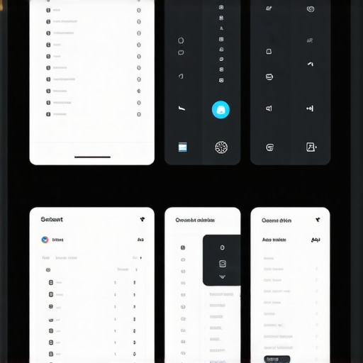 A clean and organized smart home control dashboard with grouped icons and customization