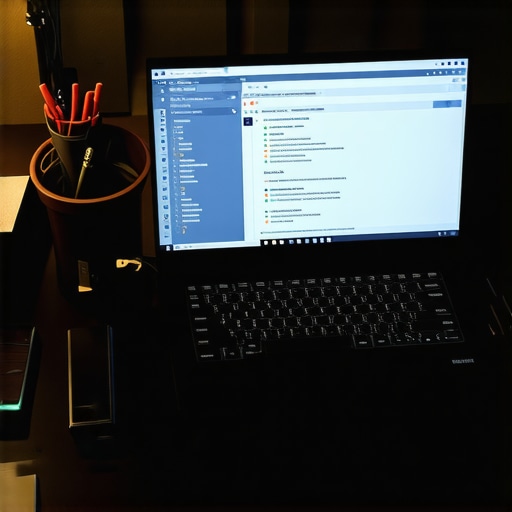Tools and software for maintaining laptops and devices on a clean desk