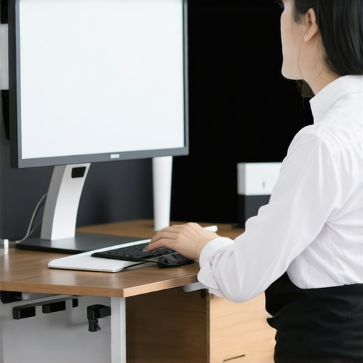 The Best Monitor Heights for People Who Use Standing Desks