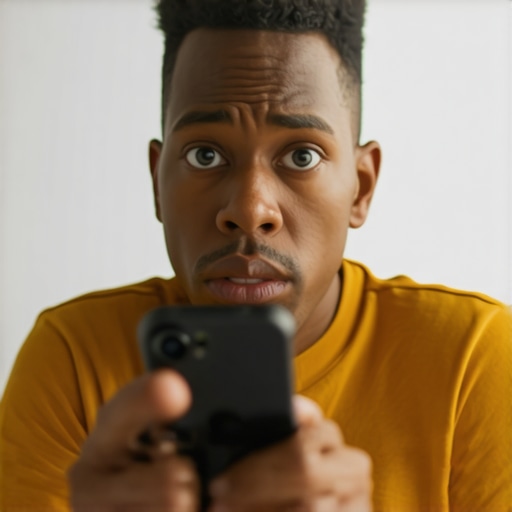 Person analyzing smart home gadgets