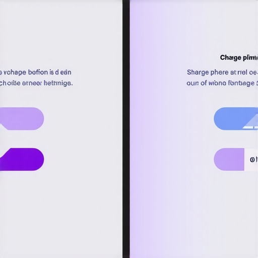 Screenshot of smartphone battery health and charging management screen