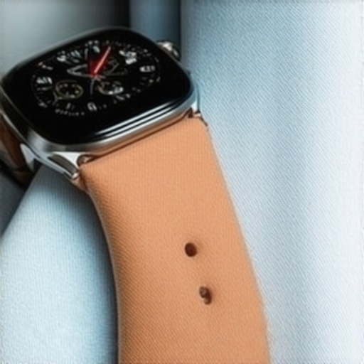 Person gently cleaning a smartwatch with a microfiber cloth to maintain sensor performance.
