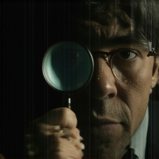 A person examining various modern tech devices carefully.