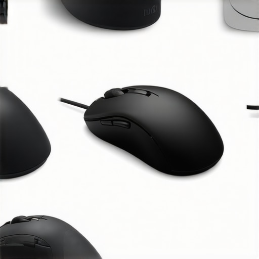 Different Grip Styles on Ergonomic Mice Close-up of various ergonomic mice being used with different grip styles to illustrate selection tips