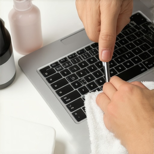 How to Get Rid of the Sticky Residue on Your Laptop Lid