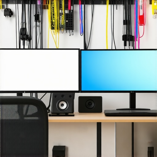 How to Tame the Wires Behind Your Dual Monitor Setup