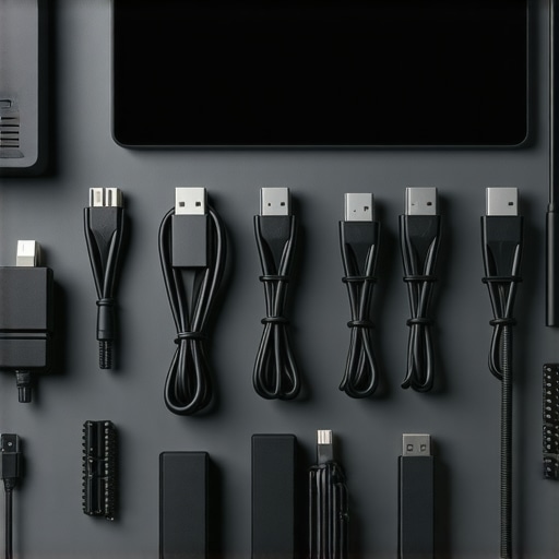 A tidy desk showcasing organized cables and premium power supplies for tech longevity