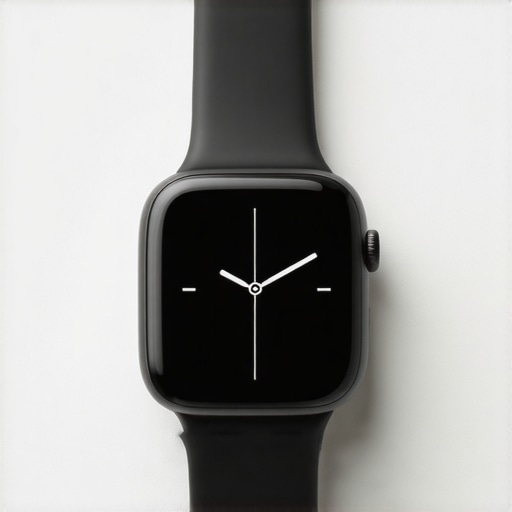 Smartwatch Display Settings Adjustment Smartwatch screen showing brightness and timeout settings