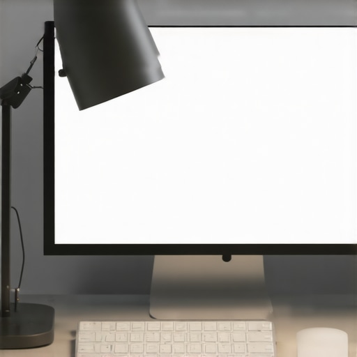 The Desk Lamp That Doesn't Reflect Glare Onto Your Monitor