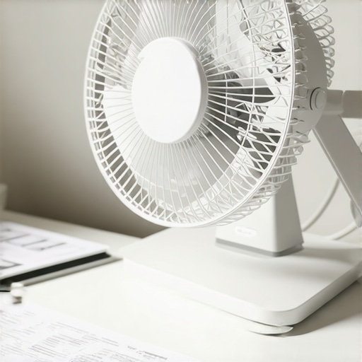 The Desktop Fan That Actually Cools You Without Blowing Your Papers Away