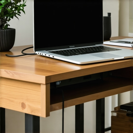 The Secret to Hiding Your Laptop Charger Under Your Desk