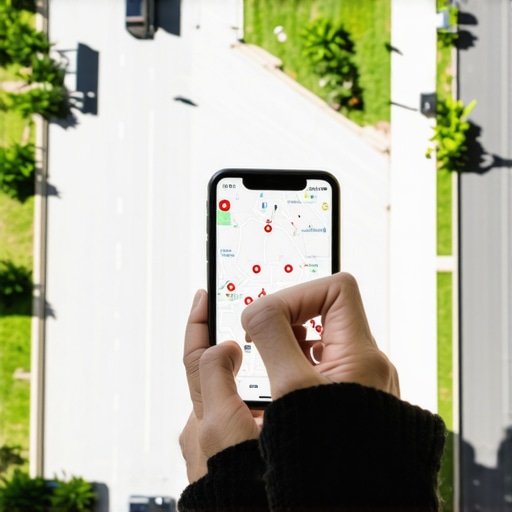User drawing custom activity zones on a smartphone app to reduce false security alerts.