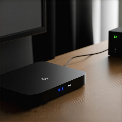Ensuring power stability for smart home hubs Smart home hub with UPS backup and organized cables