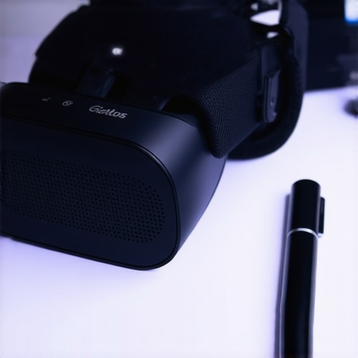 Essential VR Lens Cleaning Tools A rocket air blower and lens pen used for VR headset maintenance.
