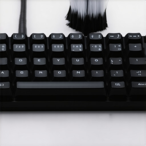 How to clean a mechanical keyboard without removing every key