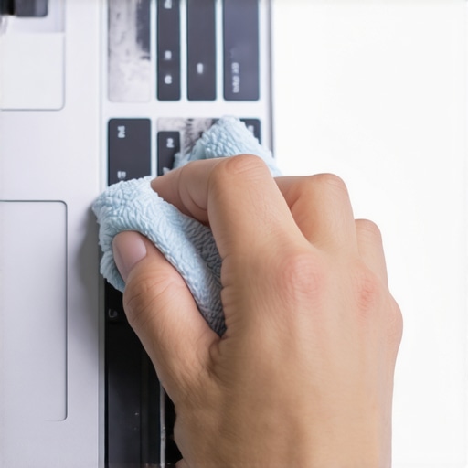 How to clean the grease off your laptop keyboard properly