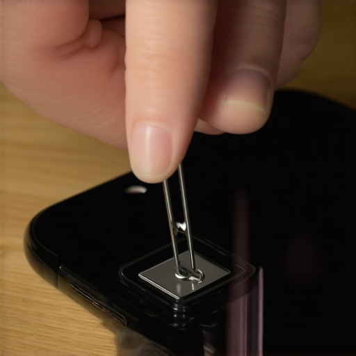 How to remove a stuck SIM tray without the official tool