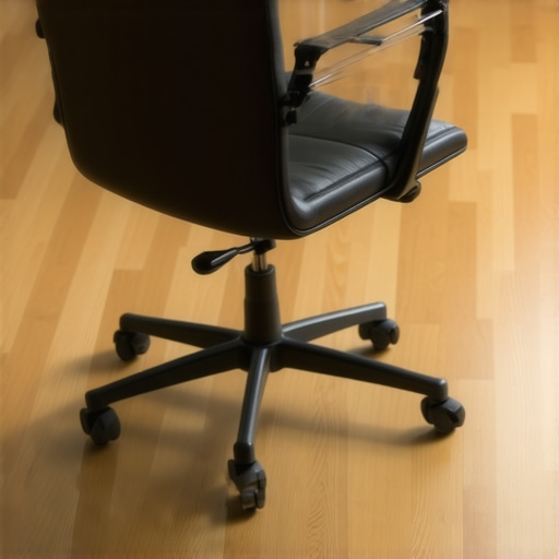 How to stop your desk chair from rolling on hardwood floors
