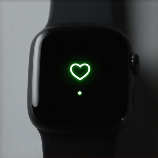 Maintaining precision smartwatch sensors A close up view of a clean and glowing heart rate sensor on a smartwatch