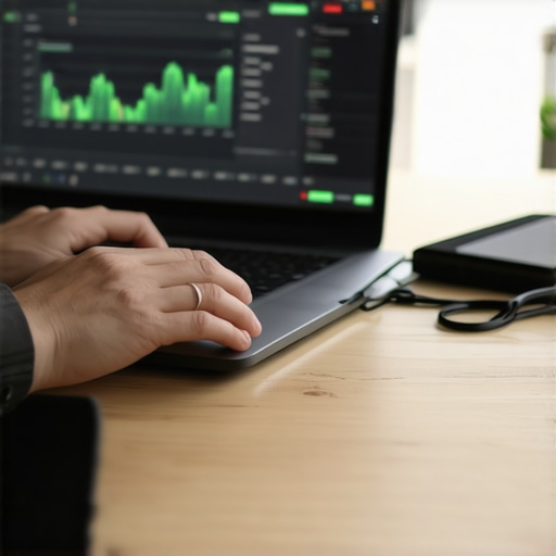A laptop screen showing the task manager startup tab to optimize system performance.