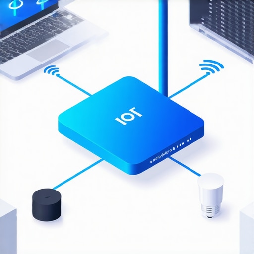 Diagram illustrating how to isolate smart home devices on a separate guest network to improve laptop performance.