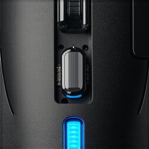 A macro view of the internal mechanical encoder of a computer mouse being cleaned for better scroll performance.