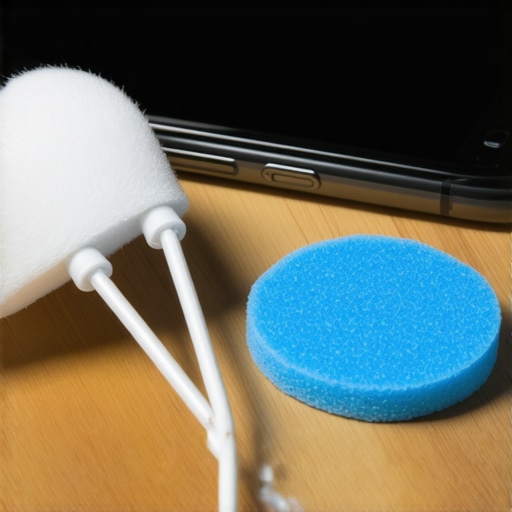 Professional Electronics Maintenance Kit Specialized swabs and mounting putty for cleaning smartphone speakers and sensors.
