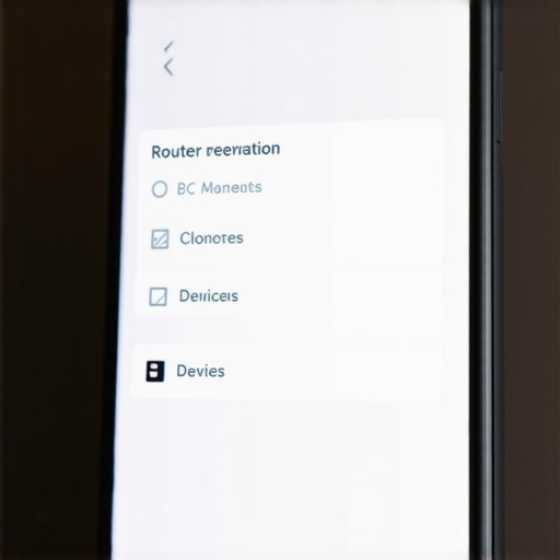A smartphone interface showing how to assign a static IP to a smart home device for better connectivity.