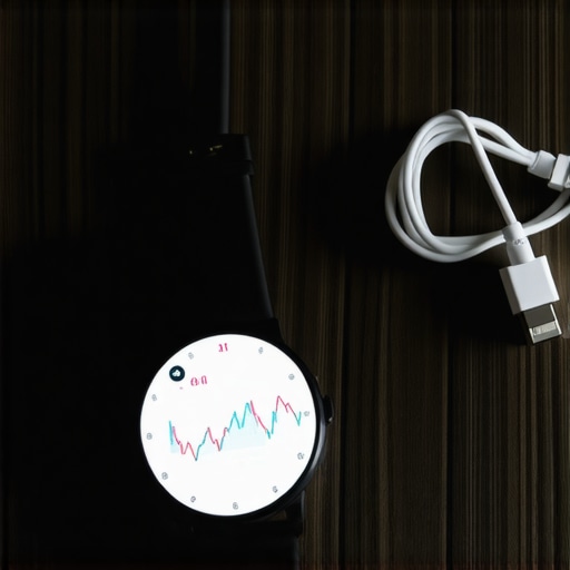 A smartwatch on a desk illustrating the connection between charging habits and performance.