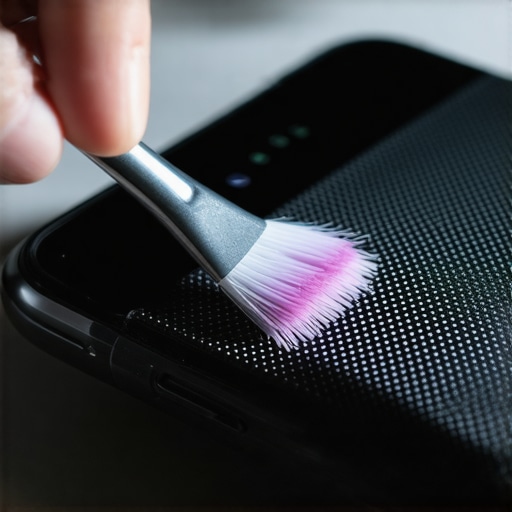 The Best Method for Cleaning Dust Out of a Smartphone Speaker Grille