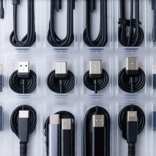 The Best Way to Organize 20 Different USB-C Cables Without Using Ties