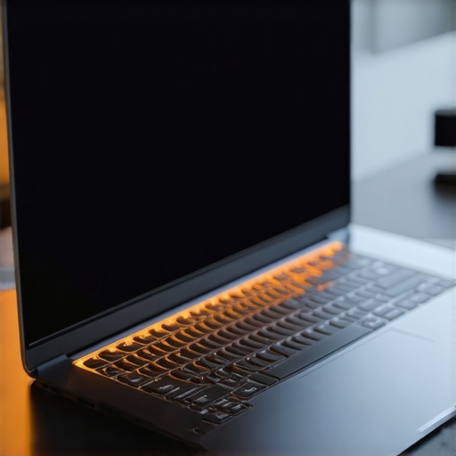 Illustration showing a laptop overheating while closed due to Modern Standby