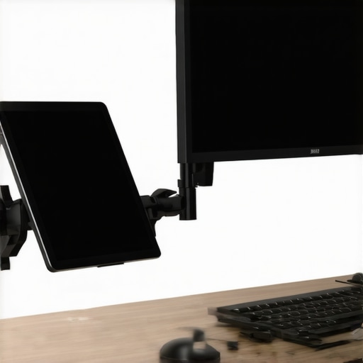 The Secret to Mounting Your Tablet to a Monitor Arm for Cheap