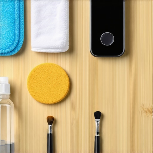 A professional electronics cleaning kit for maintaining smart home sensors.