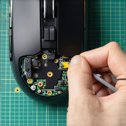 The fix for a gaming mouse with a scroll wheel that jumps