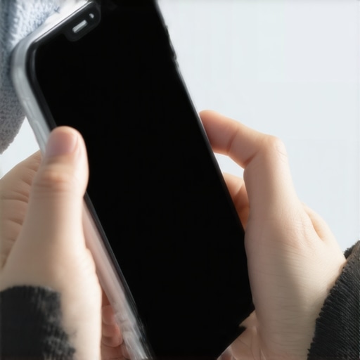 The move to fix a smartphone screen that stays black after a call