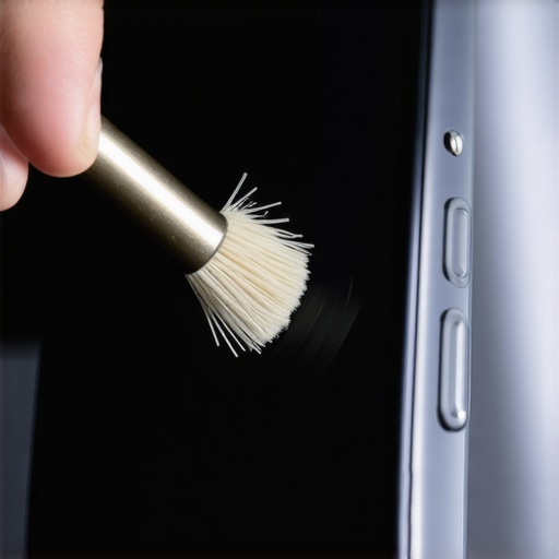 The quick way to remove dust from your phone's ear speaker