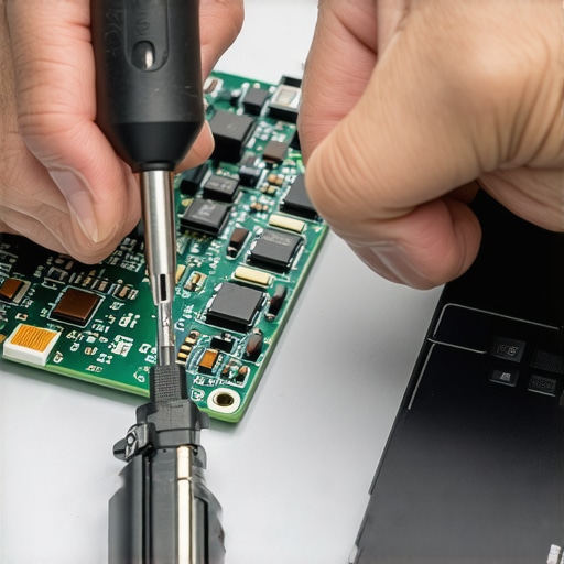 The tactic to fix a laptop power jack that is loose