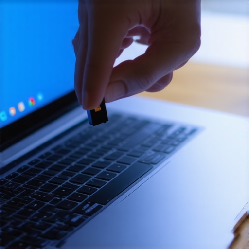 Why Your Laptop Screen Turns Blue Every Time You Plug in a USB