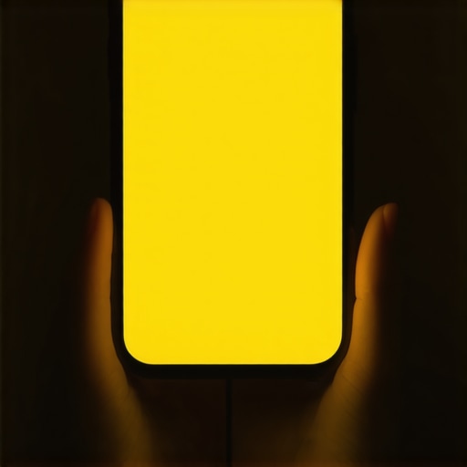 Why your smartphone screen looks yellow at night