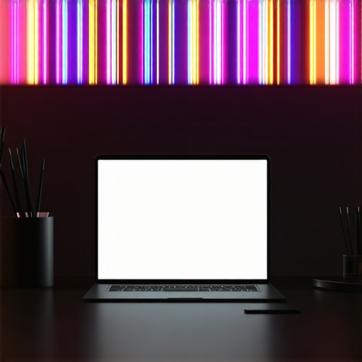 Visualization of Wi-Fi and RF interference in a home office setup